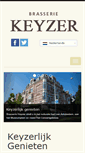 Mobile Screenshot of brasseriekeyzer.nl